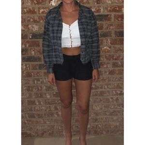 Dockers cropped flannel